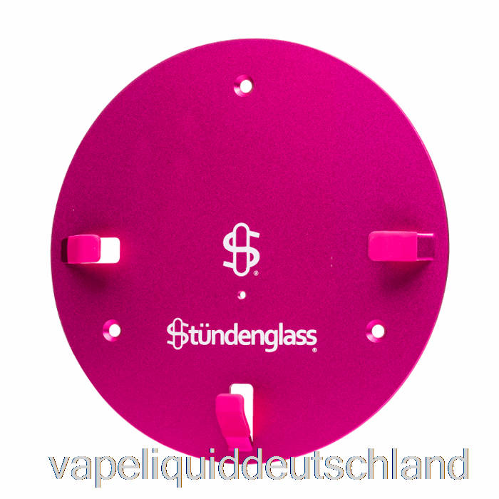 Stundenglas Wandhalterung Pink Vape Liquid
